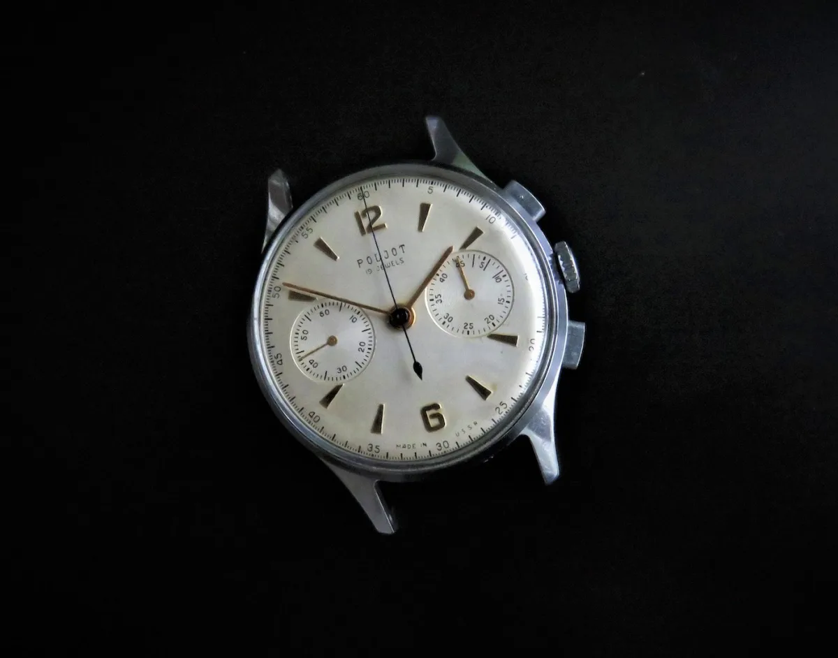 First-generation 3017 '12-6 Strela' chronograph