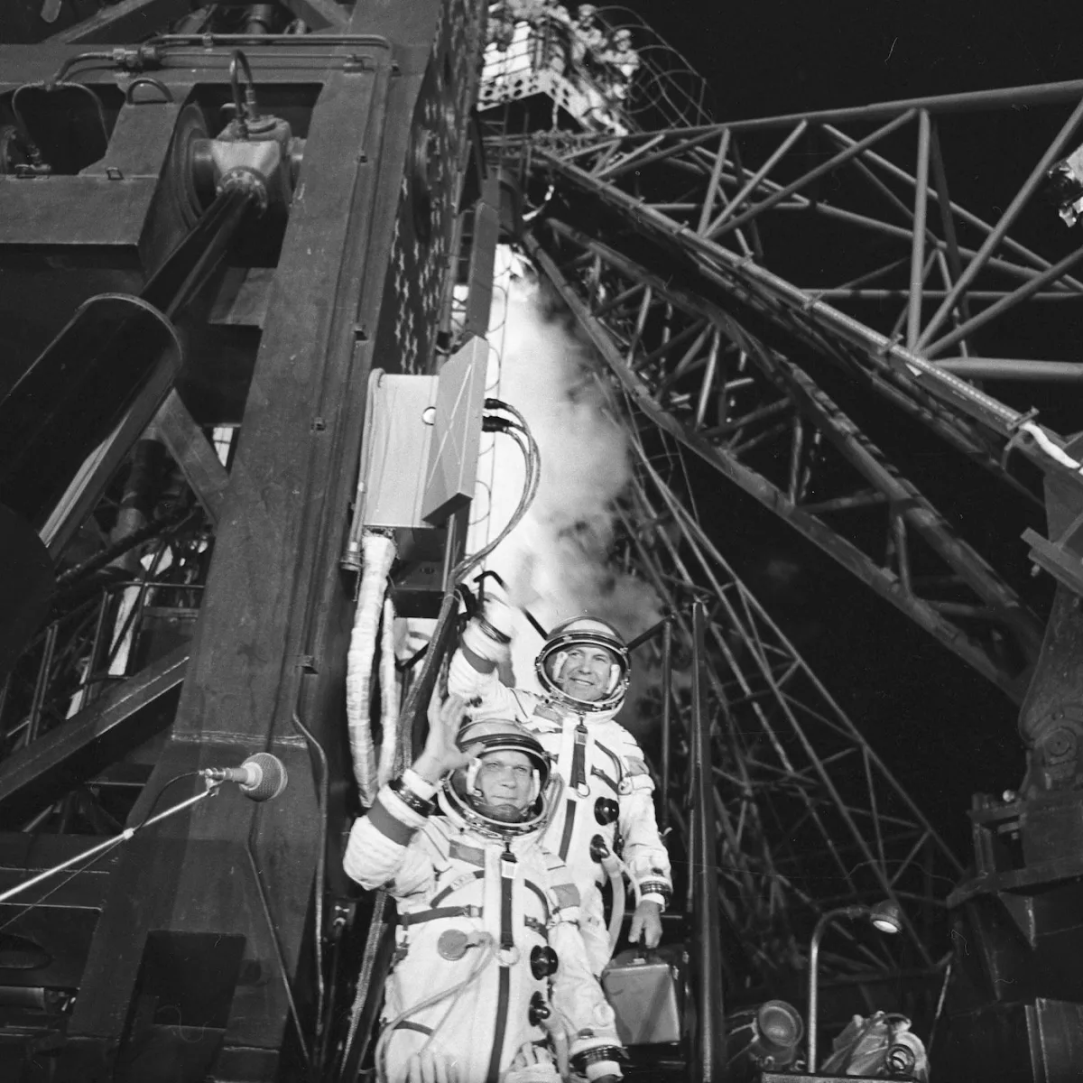 Cosmonaut wearing 3rd generation 3017 chronograph