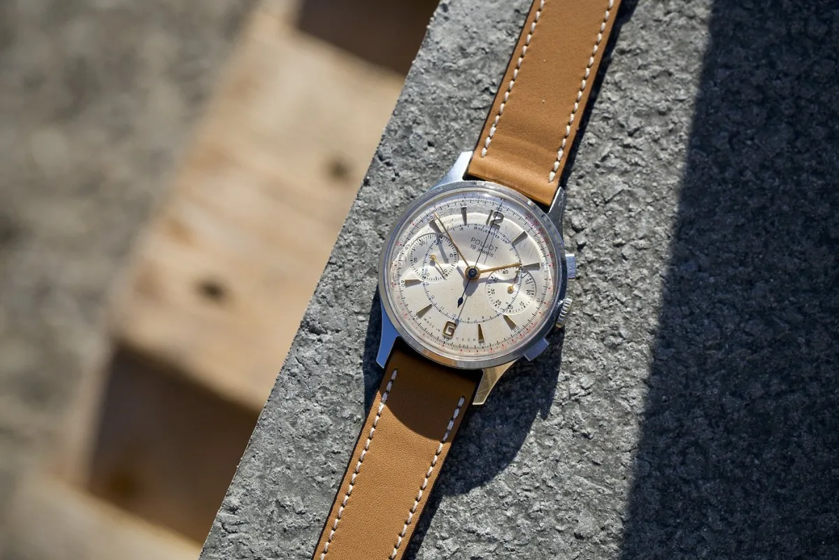 'Telemeter' chronograph with Poljot 3017 movement