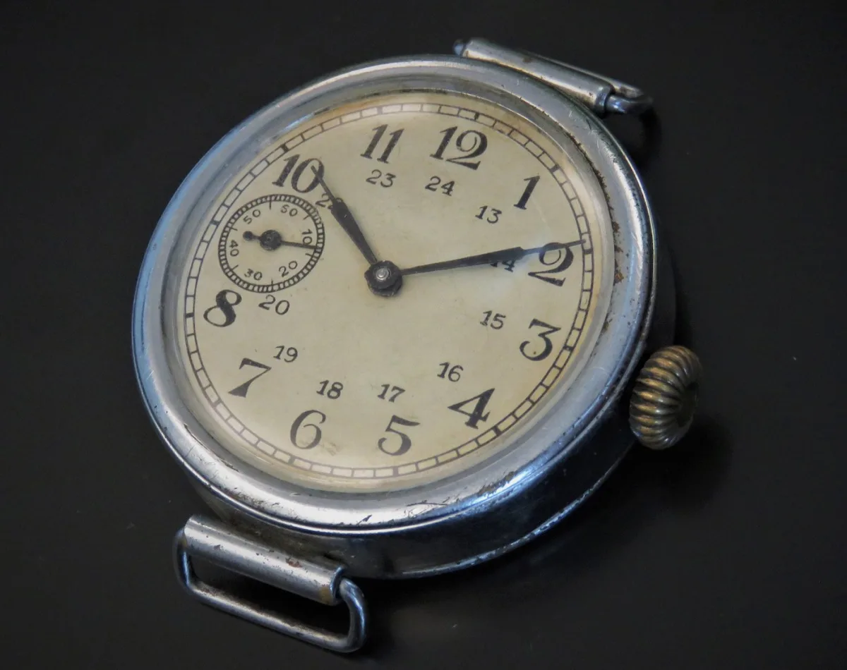 Vintage Soviet watch model Kirova Type 1