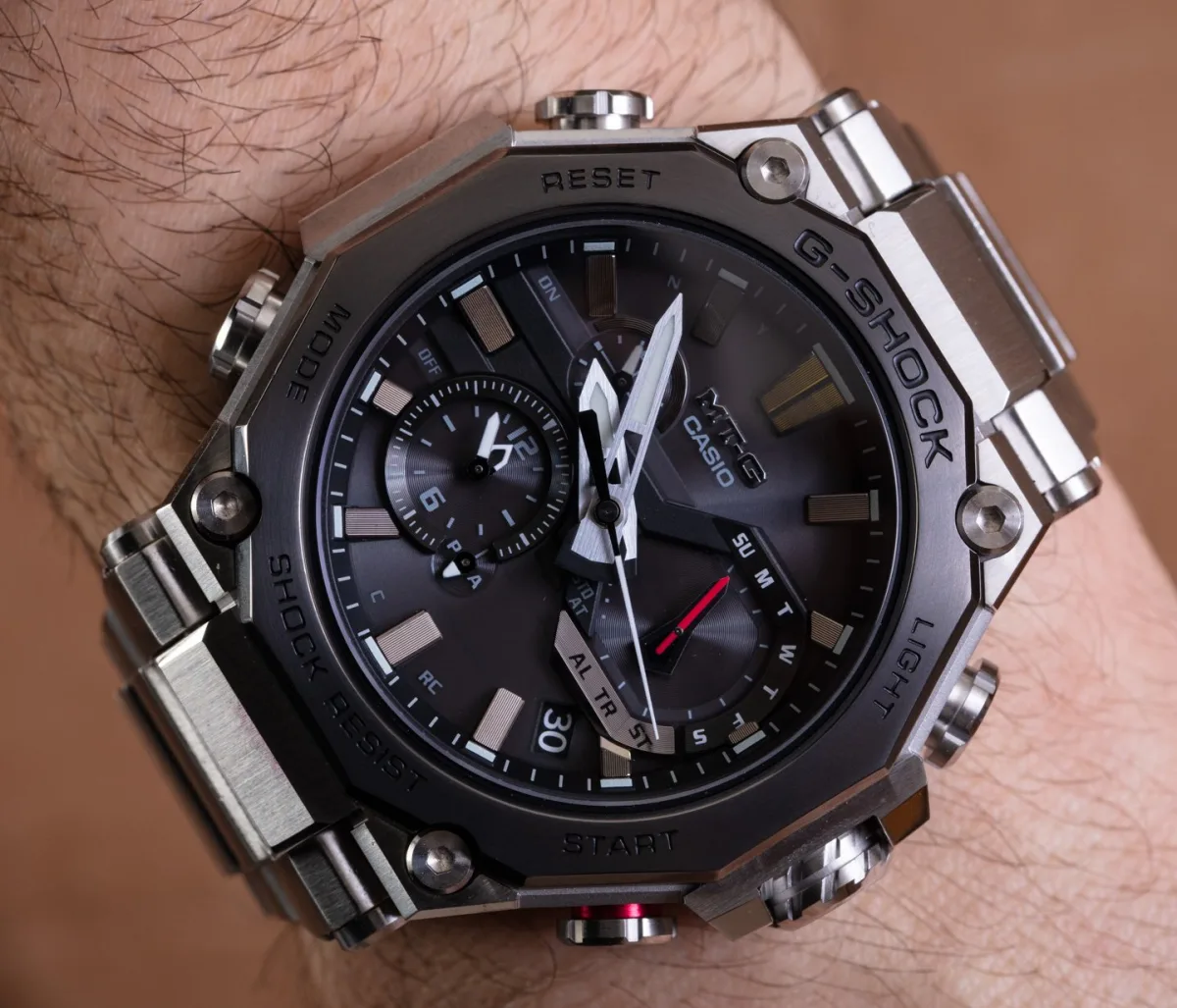 Casio G-Shock MT-G B2000 quick-release system