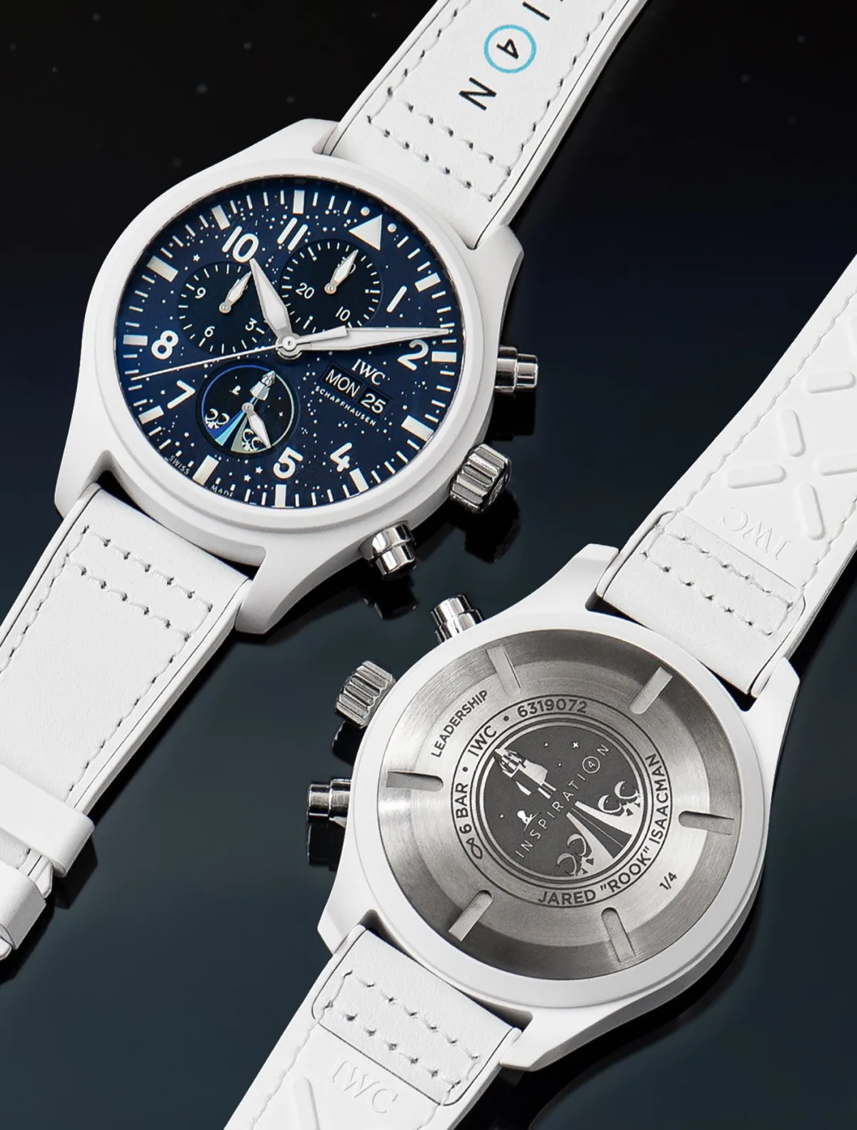IWC Pilot’s Watch Chronograph Edition Inspiration4 in space setting