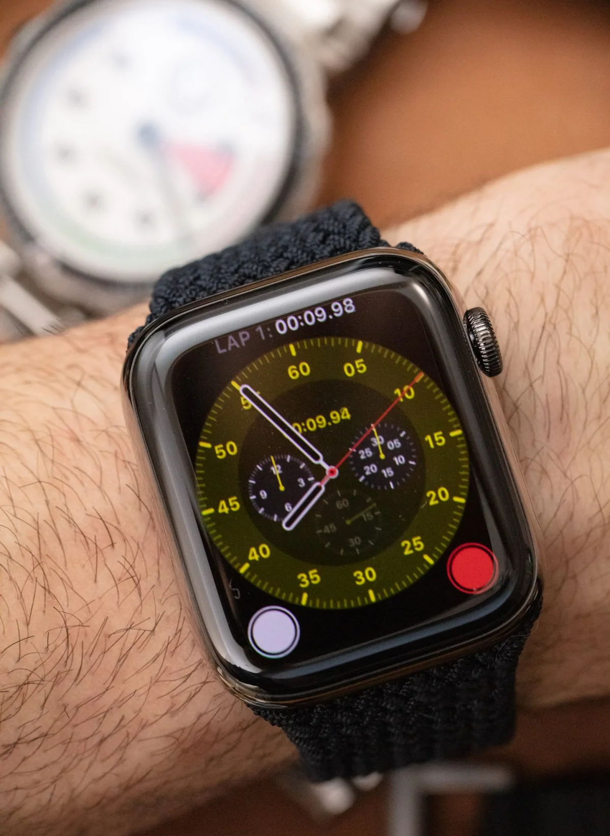 Apple Watch Series 6 showcasing fitness features