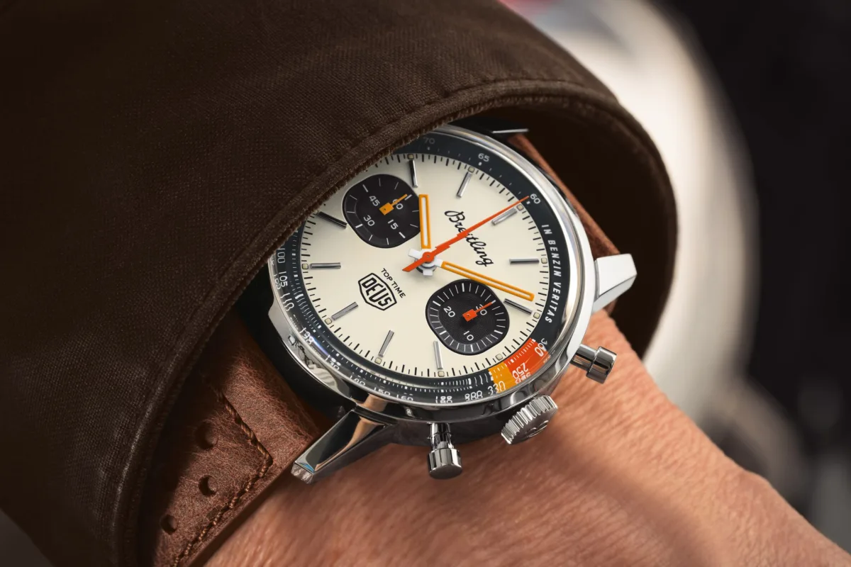 Breitling Top Time Deus Limited Edition watch design
