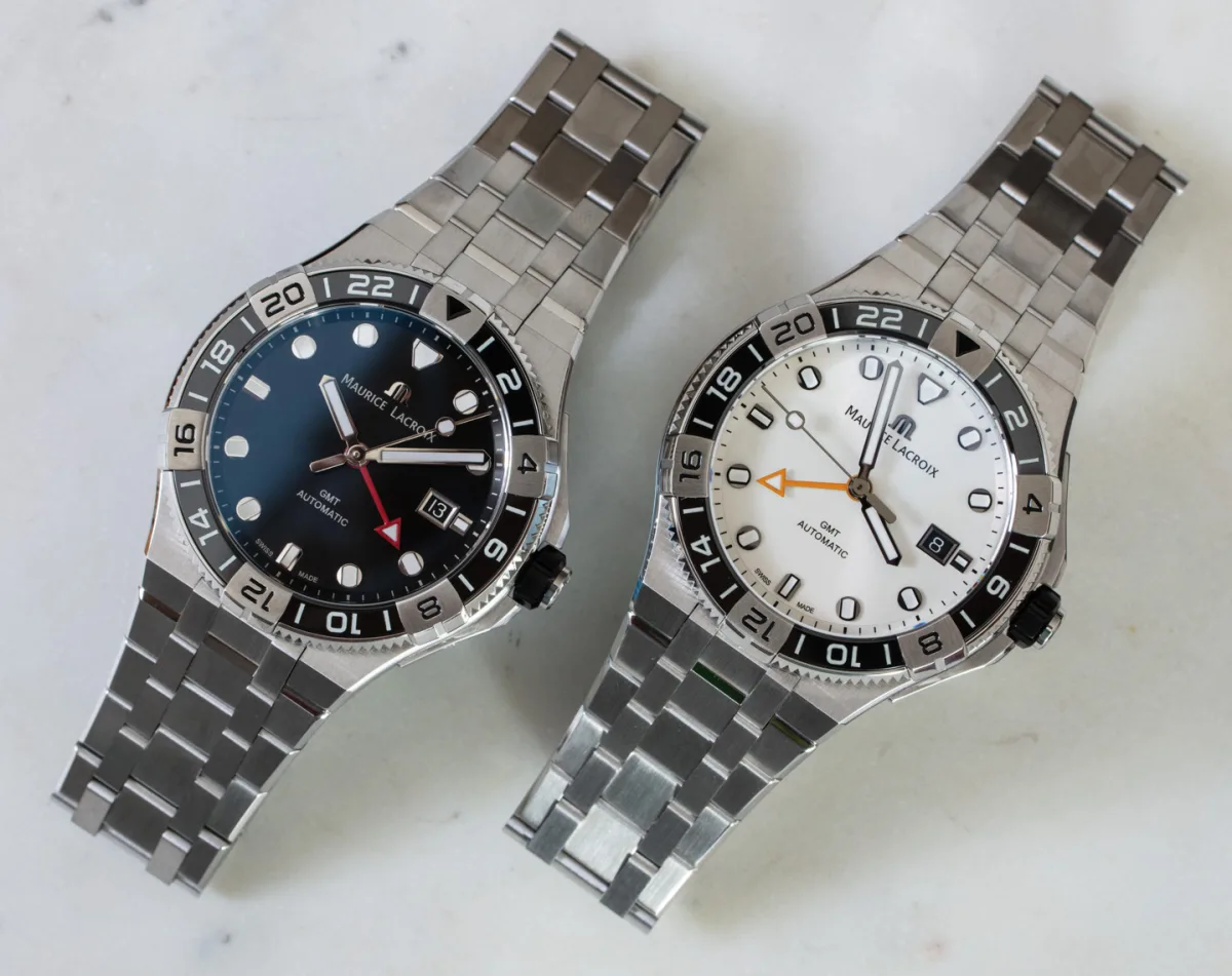 Maurice Lacroix Aikon Venturer GMT bezel detail