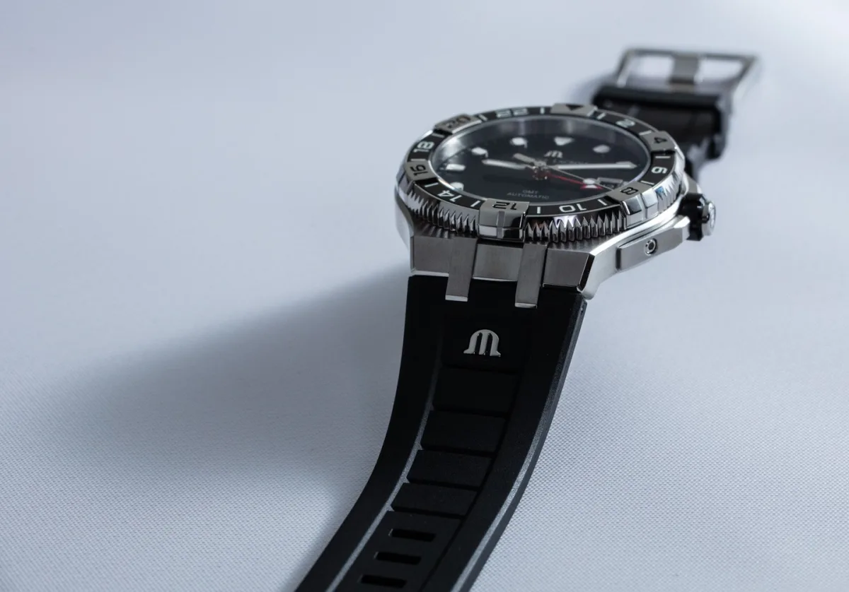 Maurice Lacroix Aikon Venturer GMT rubber strap