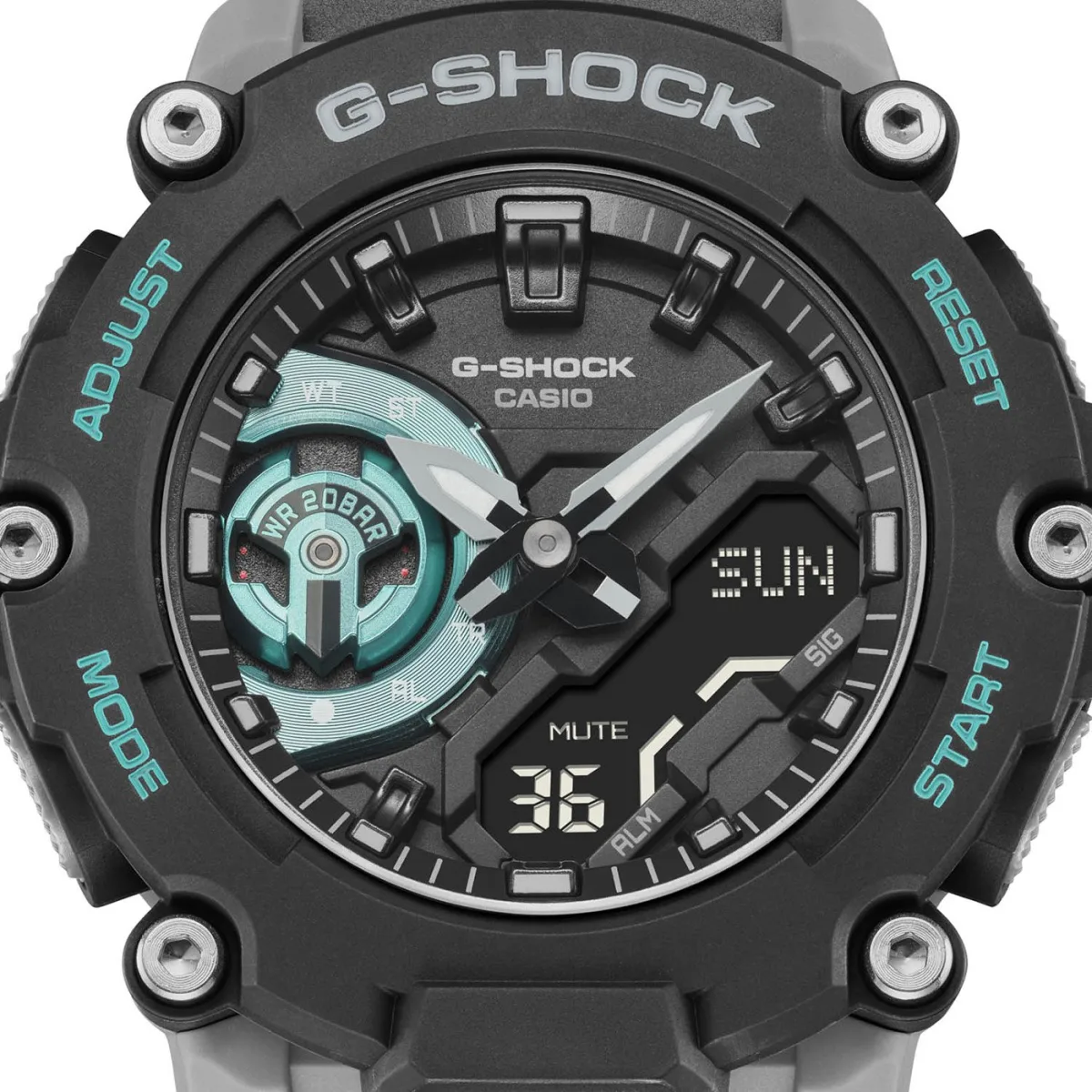 Casio G-Shock GA2200 dial design