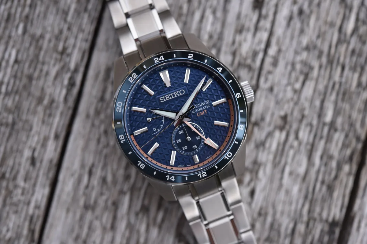 Seiko Presage Sharp Edged GMT watch collection overview