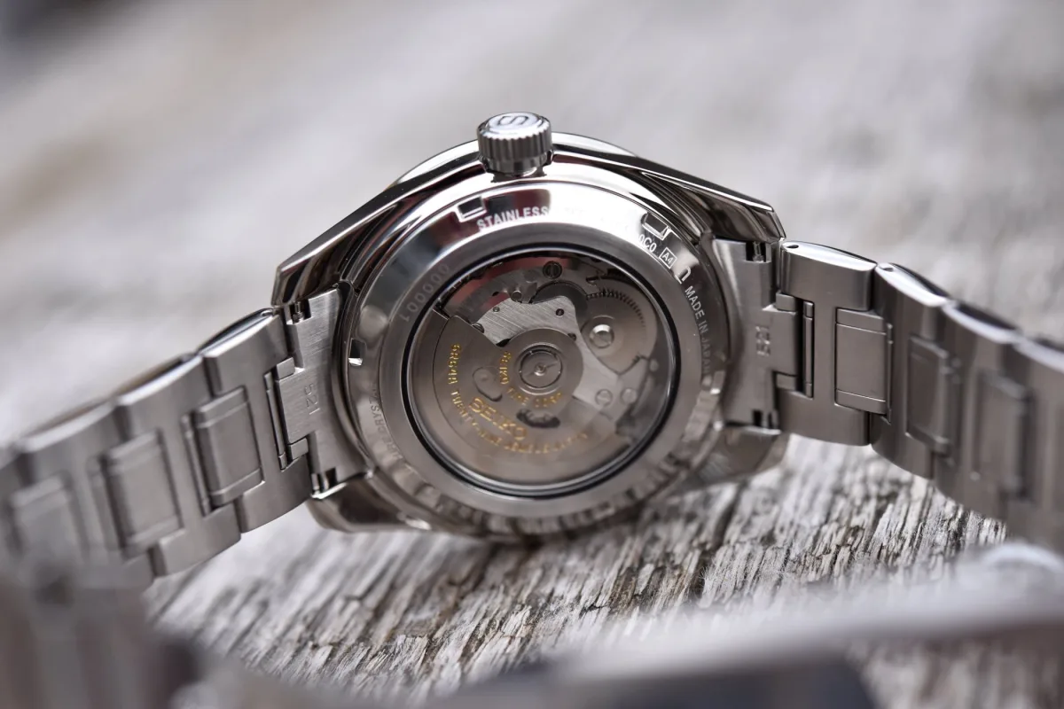 Seiko Presage Sharp Edged GMT with automatic caliber 6R64
