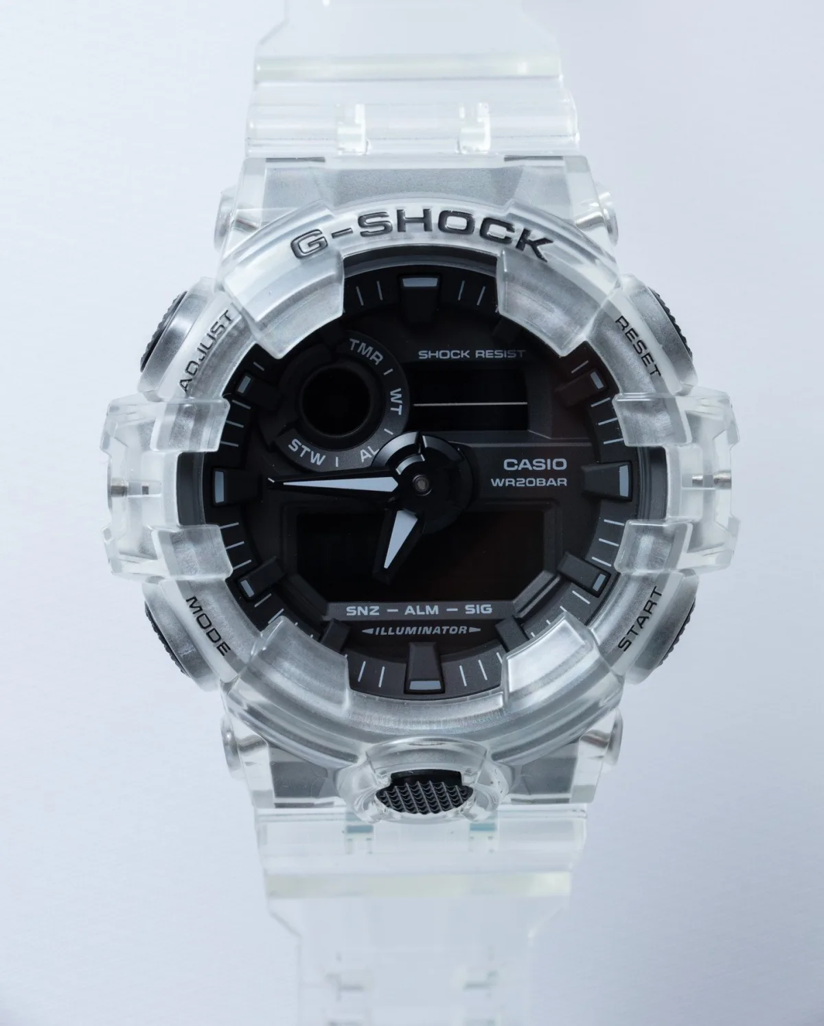 Casio G-Shock GA700SKE-7A on wrist
