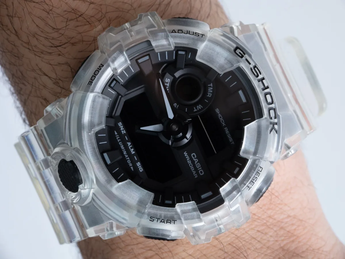Back view of Casio G-Shock GA700SKE-7A