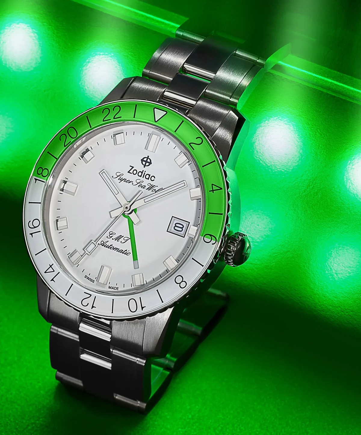 Bracelet styles of Zodiac Super Sea Wolf models