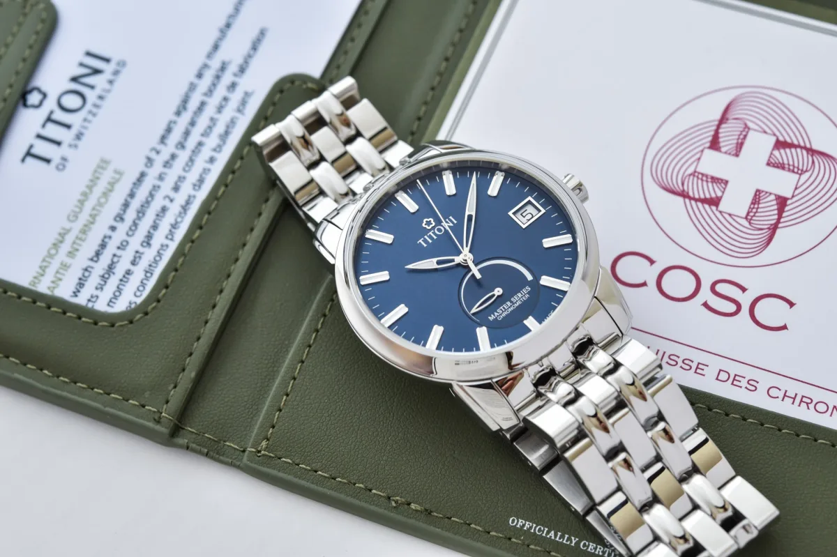 Sellita movement in Titoni Master Series Chronometer