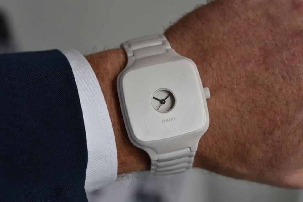 Rado True Square Formafantasma with gray ceramic case