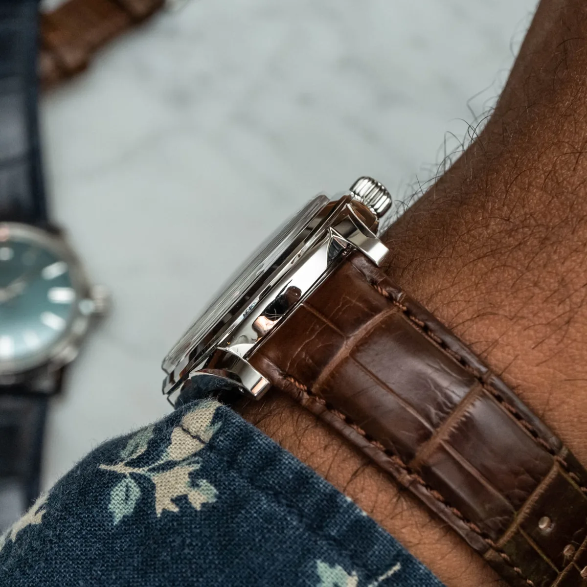 Case back revealing Grand Seiko 9S64 movement