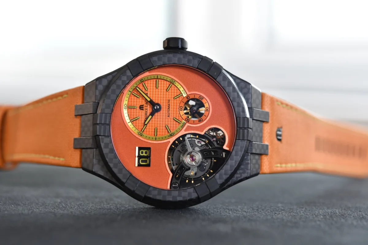 Maurice Lacroix Aikon Master Big Date Only Watch 2021 front view