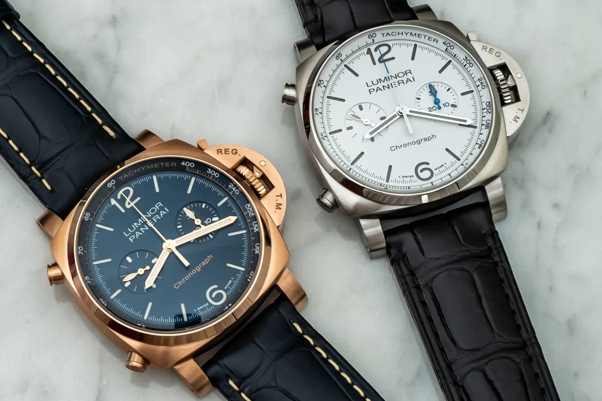 Panerai Luminor Chrono luxury watch collection