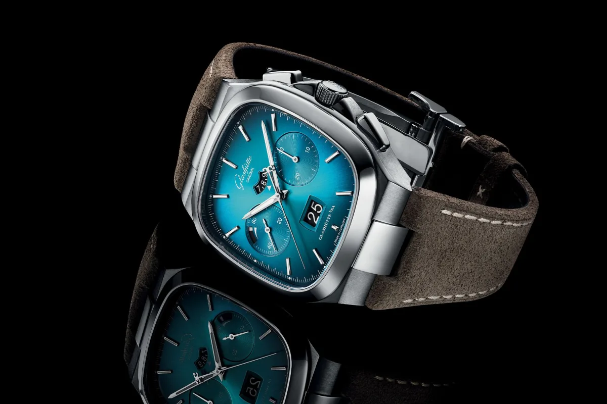 Glashütte Original Seventies Chronograph Panorama Date 2021 in vibrant colors