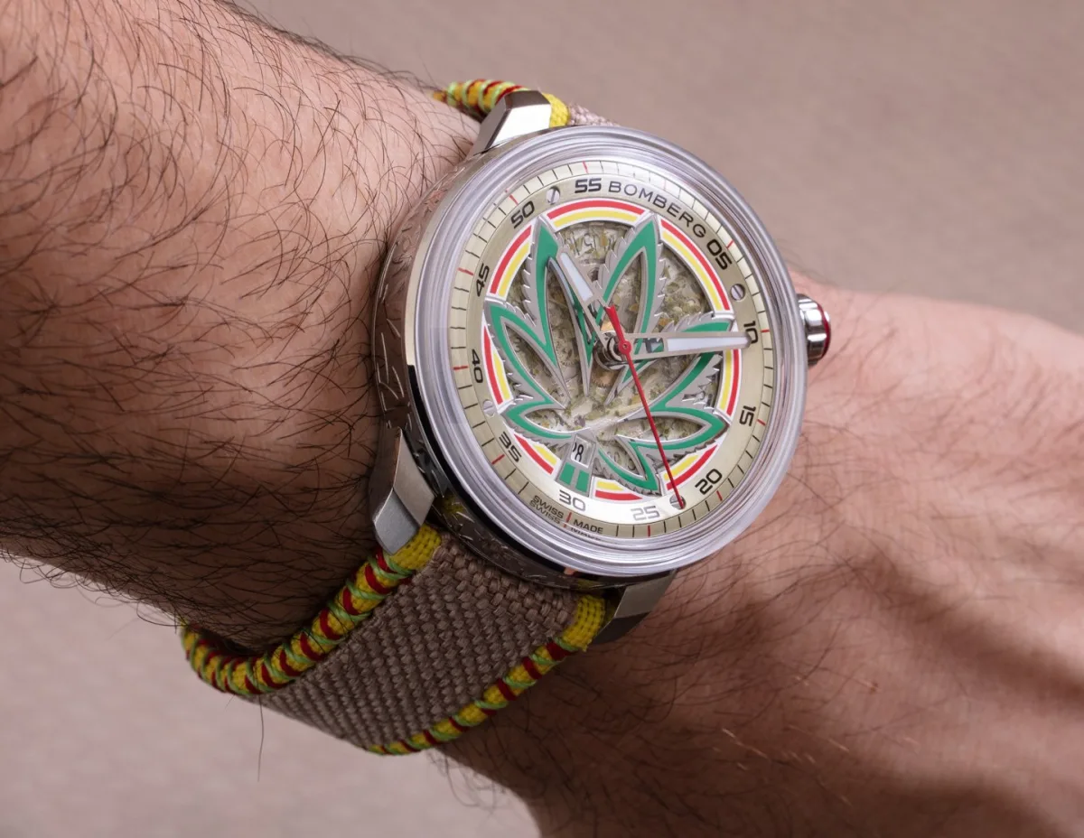 Bomberg BB-01 Cure The BullDog watch front view