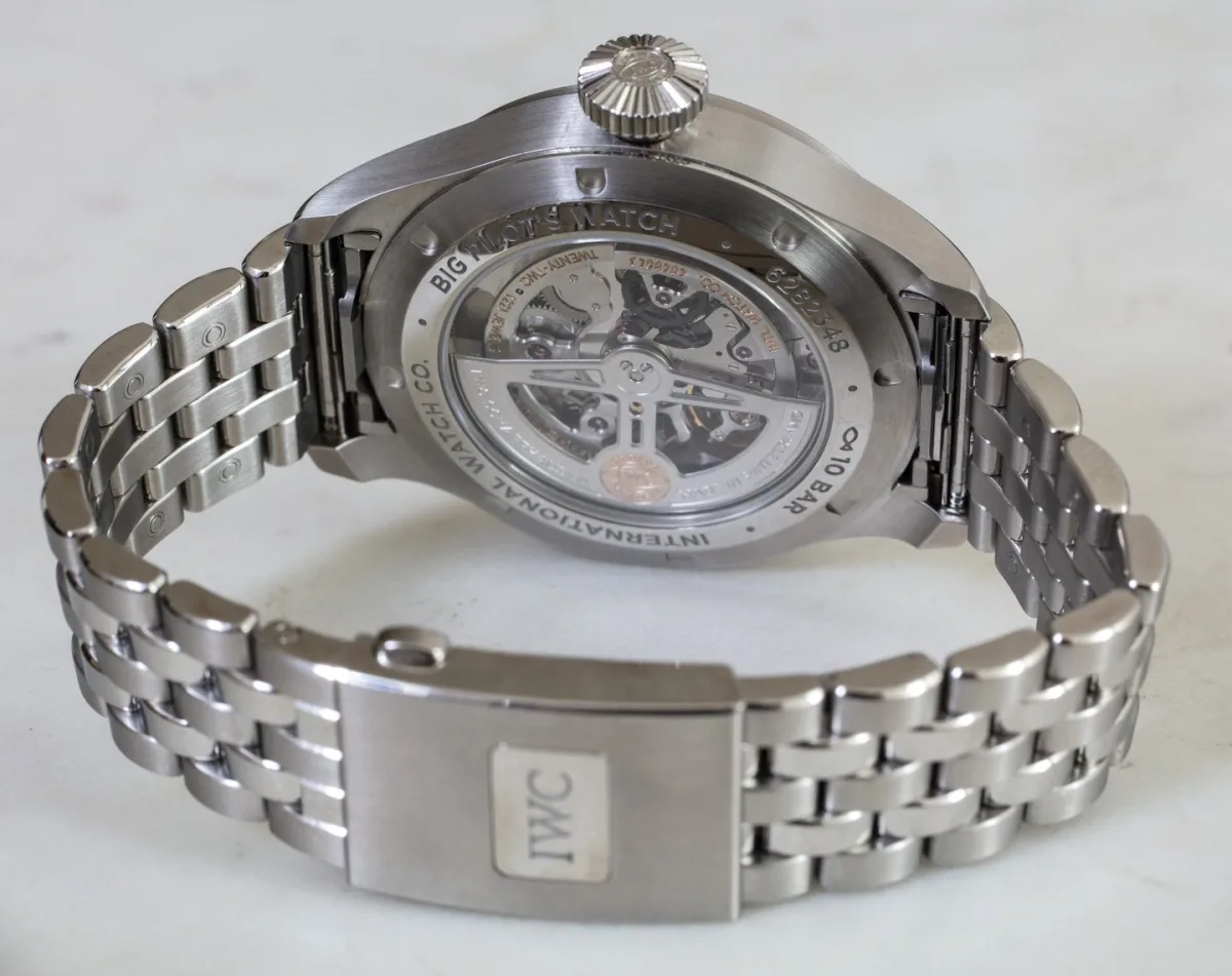 IWC Big Pilot’s Watch 43 on wrist