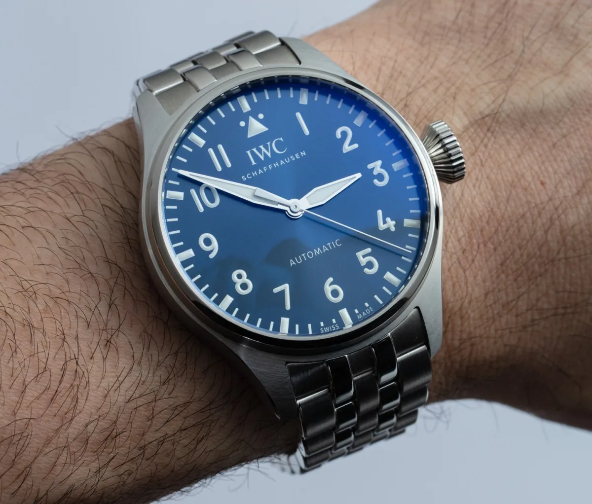 IWC Big Pilot’s Watch 43 bracelet and clasp