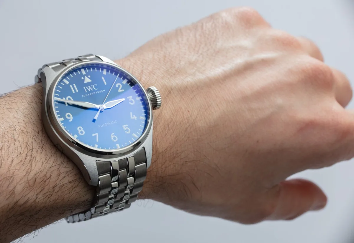 IWC Big Pilot’s Watch 43 with steel bracelet