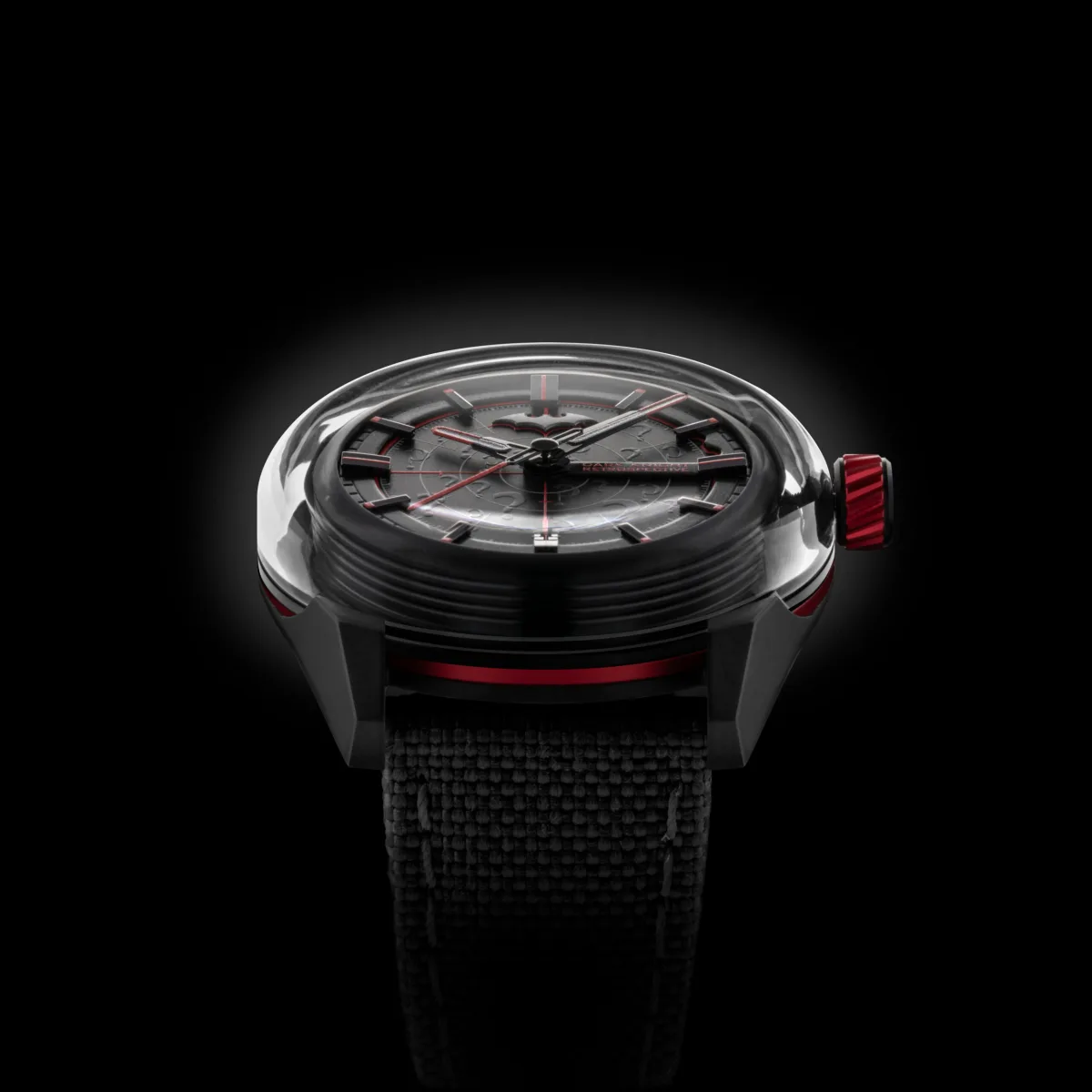 UNDONE Dark Knight Retrospective watch design inspired by 1960s Batmobile
