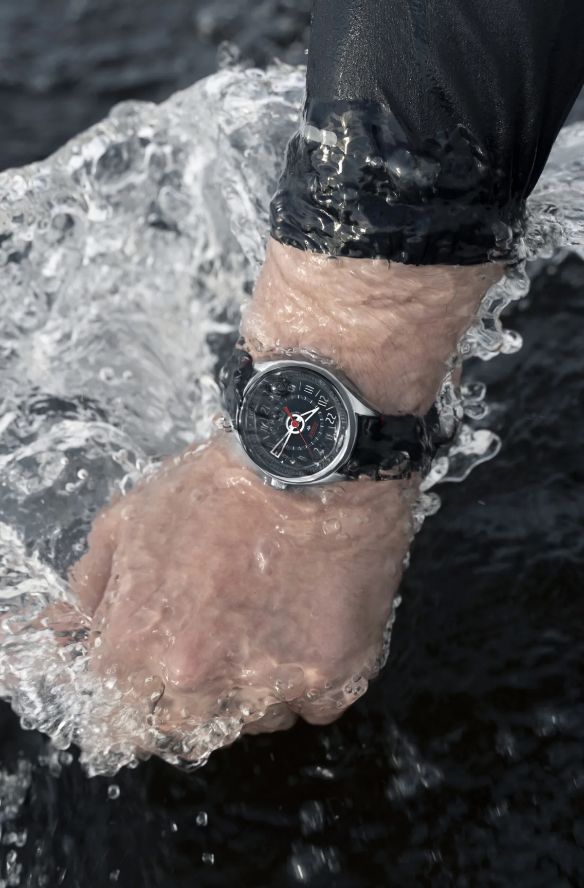 Captain Valery Dyakonov with Leopard 24 watch inspiration