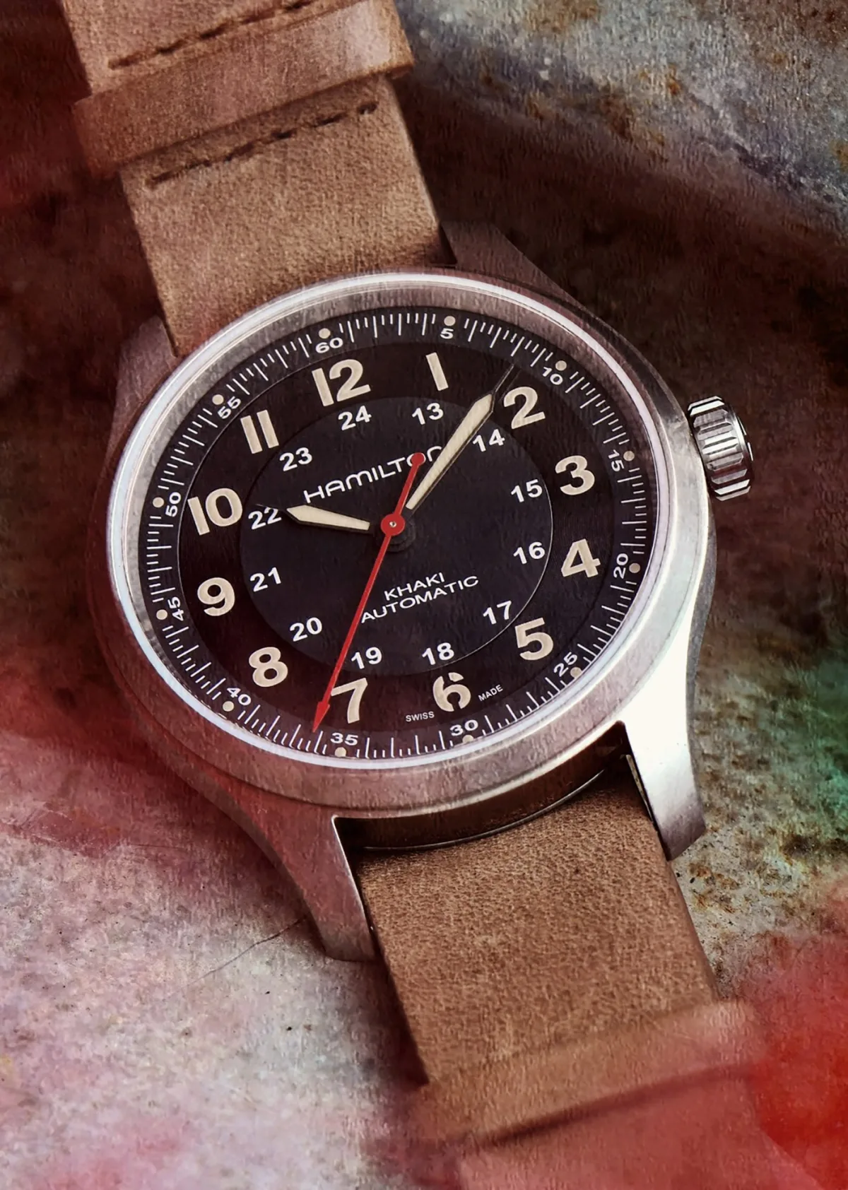 Hamilton Khaki Field Titanium Automatic Far Cry 6 Limited Edition watch