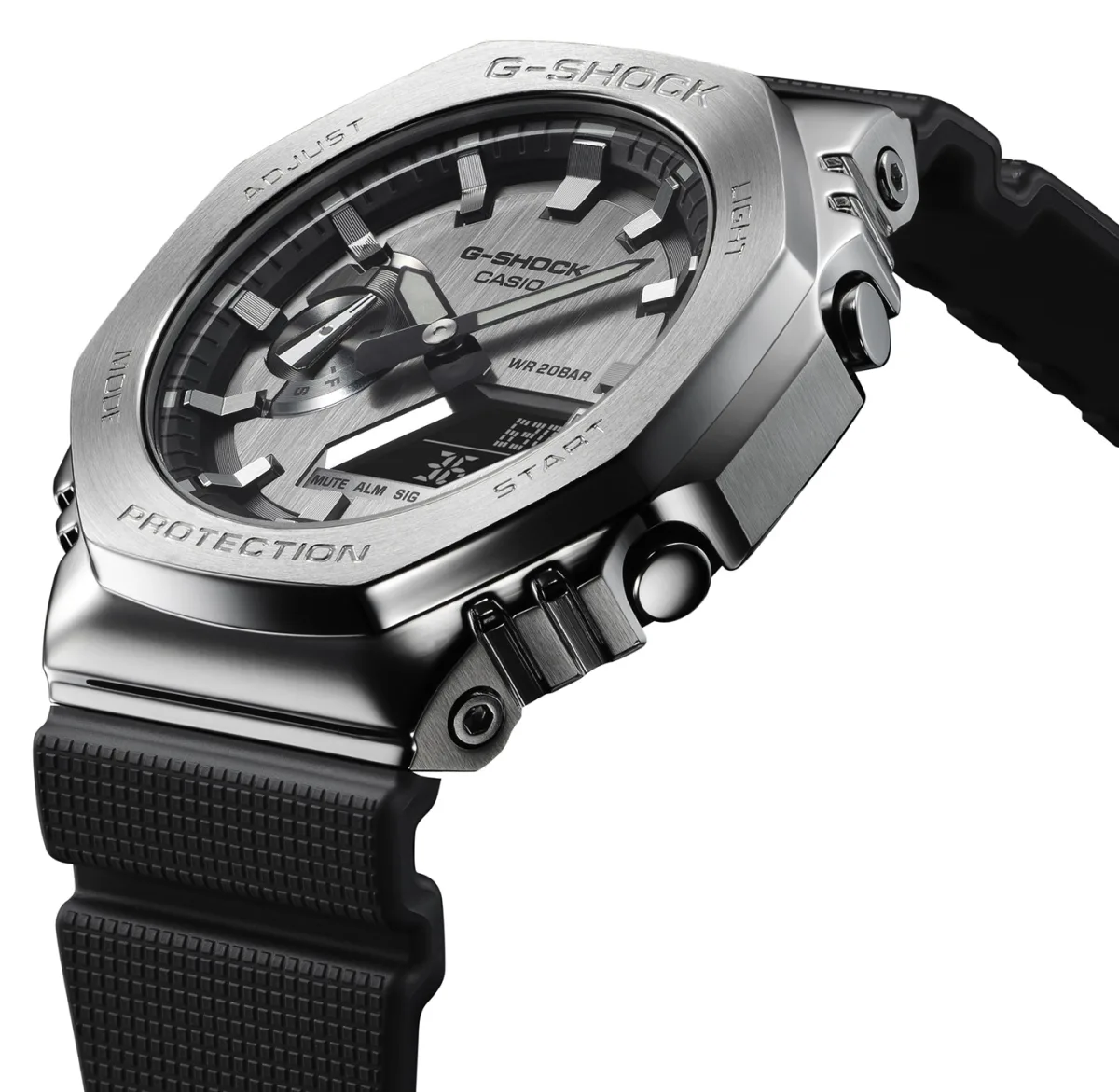 Casio G-Shock GM2100 metal case introduction