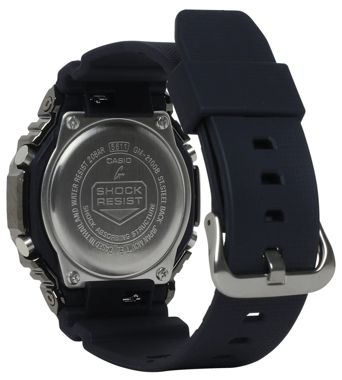 Casio G-Shock GM2100N-2A blue monochrome aesthetic