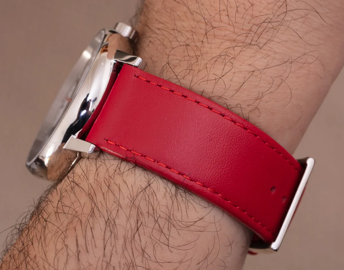Mondaine Evo2 Automatic watch with red second hand