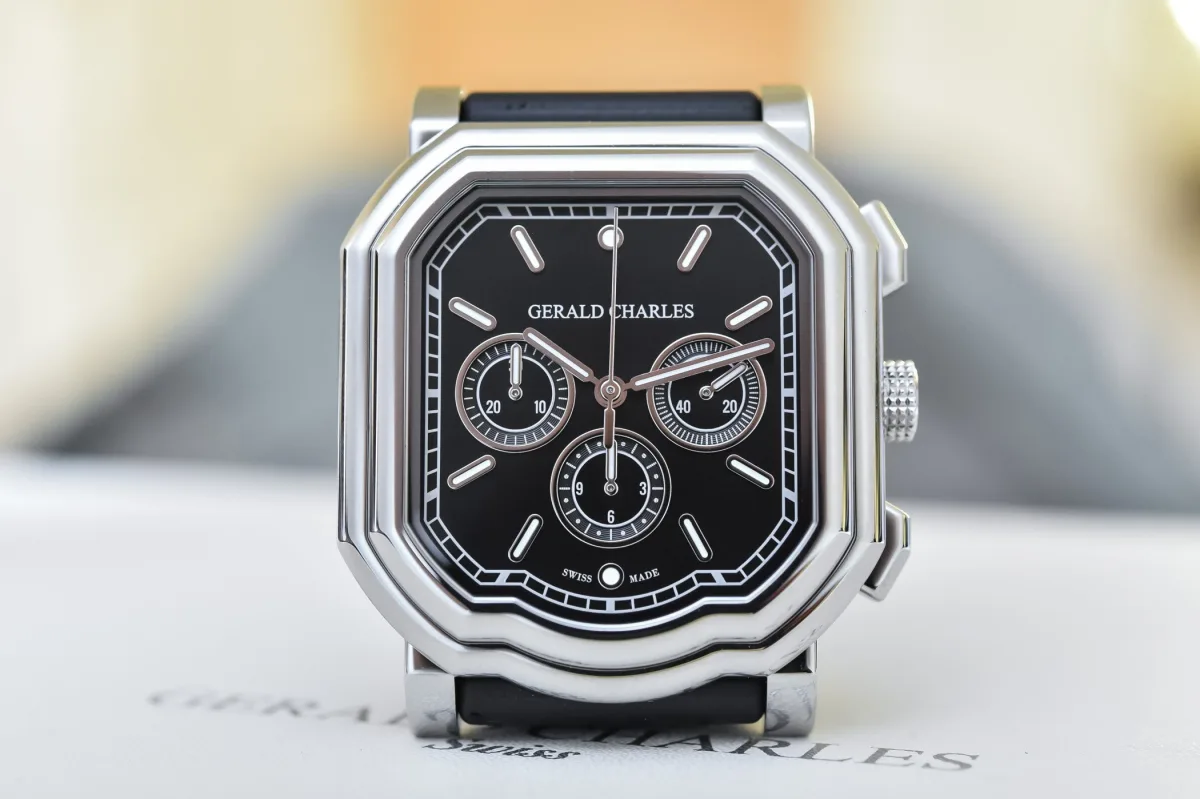 Baroque-inspired case design of Gerald Charles Maestro GC3.0-A
