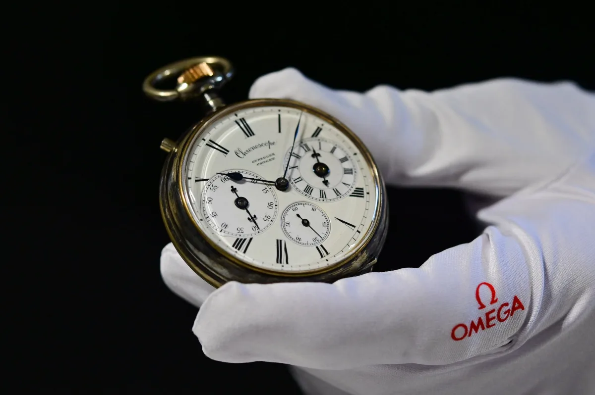 Louis Brandt Chronoscope pocket watch from 1885