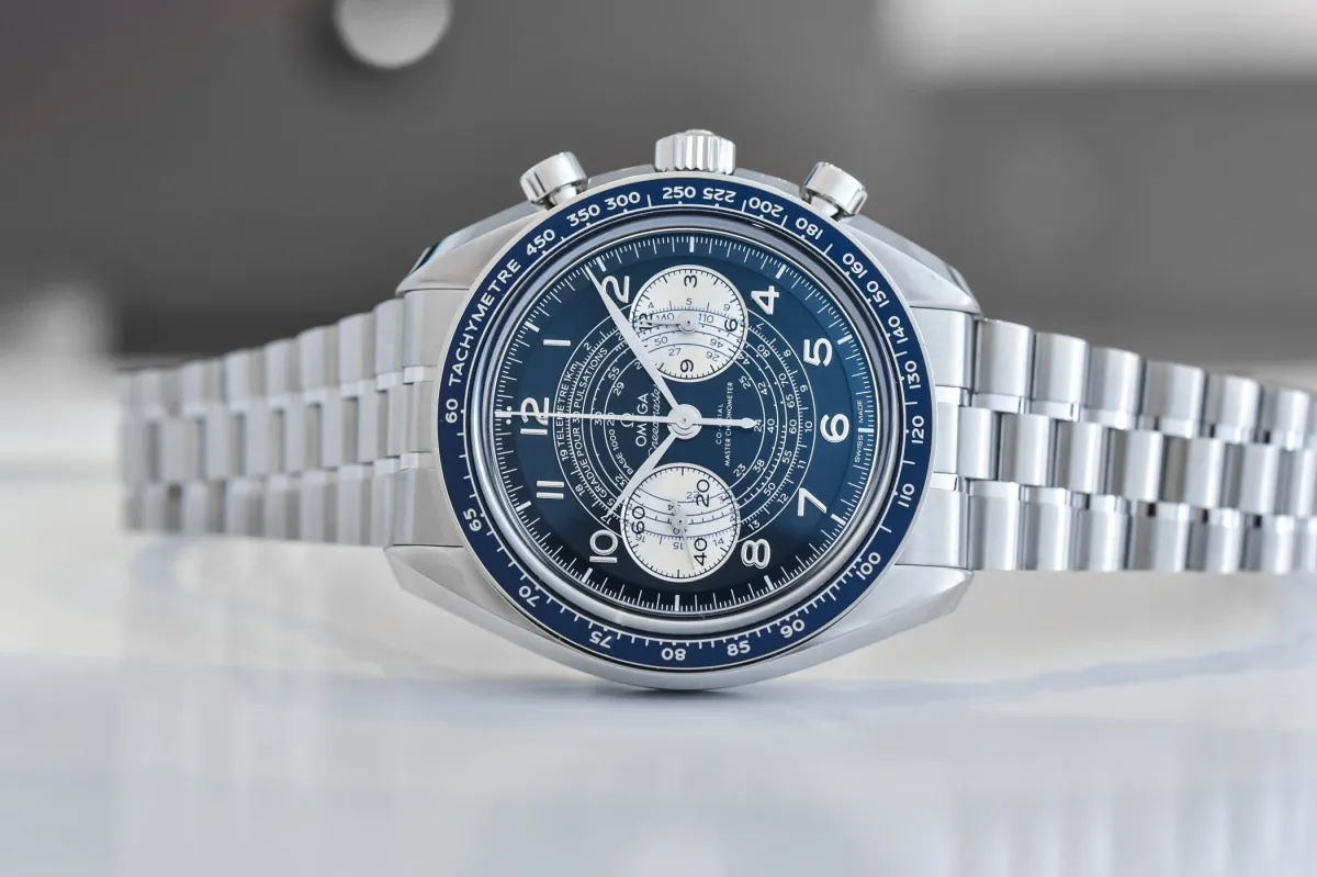 Omega Speedmaster Chronoscope with steel bracelet