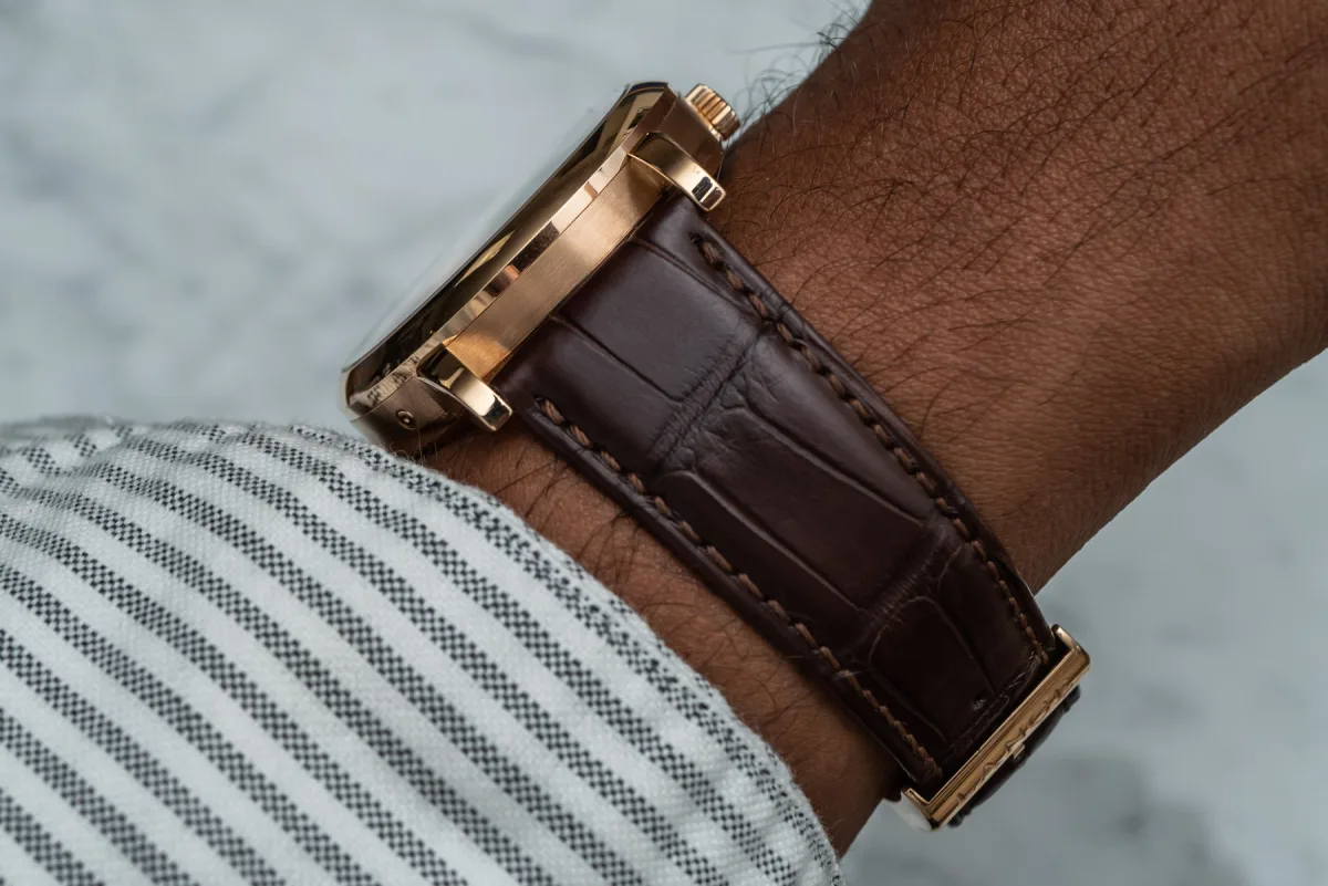Step lugs of Lange 1 Perpetual Calendar