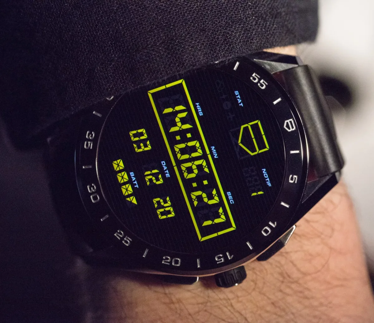 TAG Heuer Connected on wrist