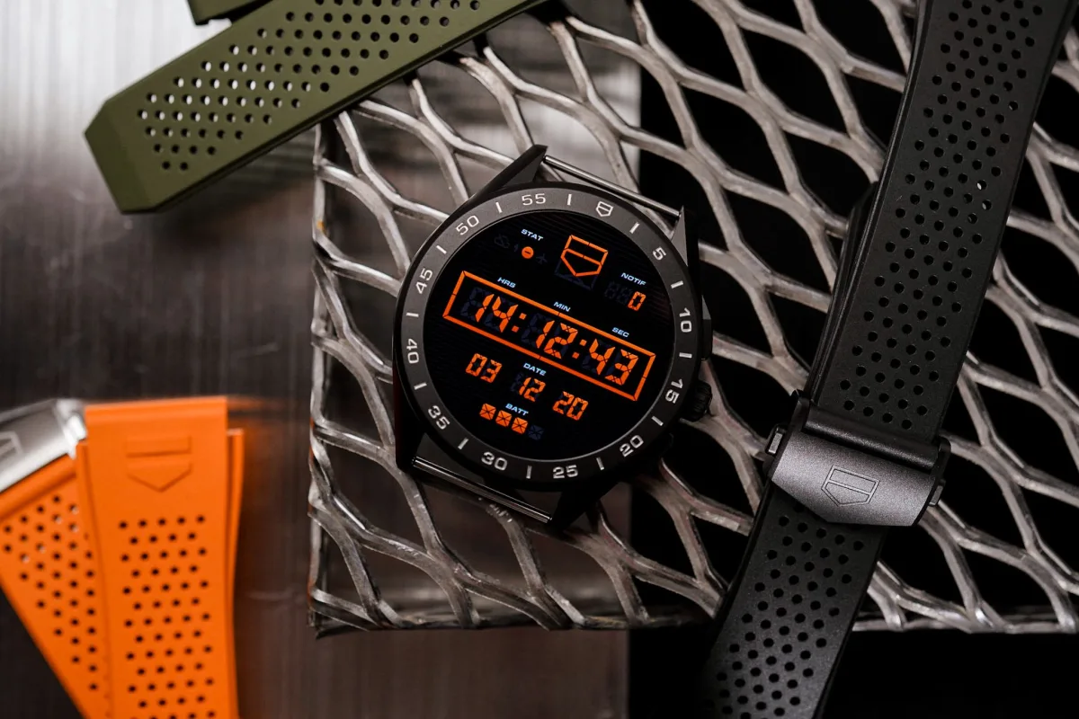 Software interface of TAG Heuer Connected