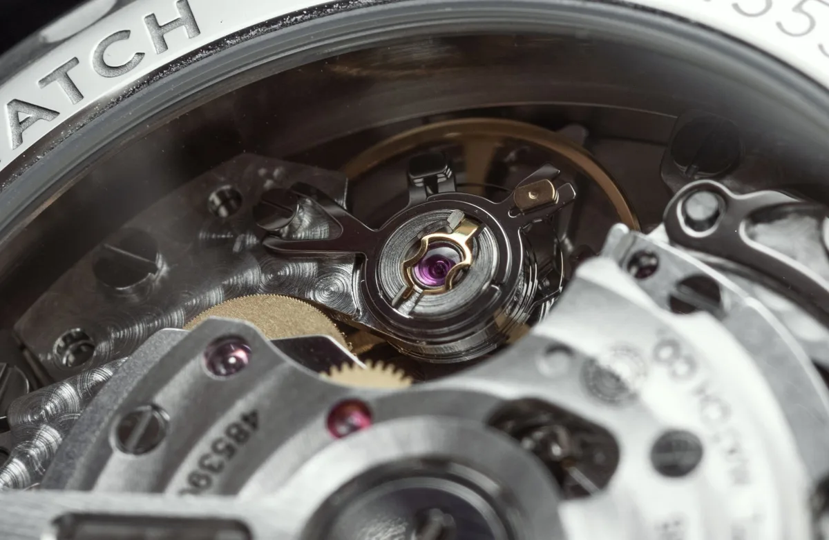 Curved numerals on IWC Pilot’s Watch Chronograph 41