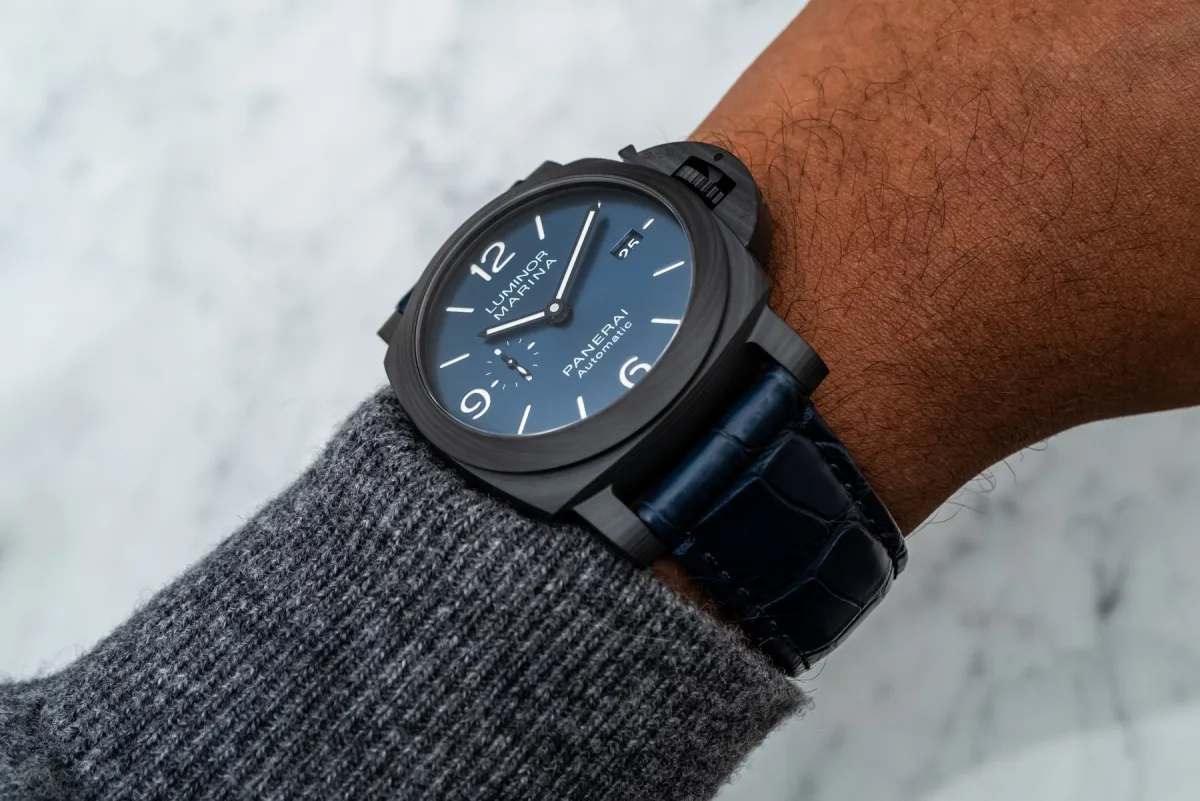 Panerai watch case and strap