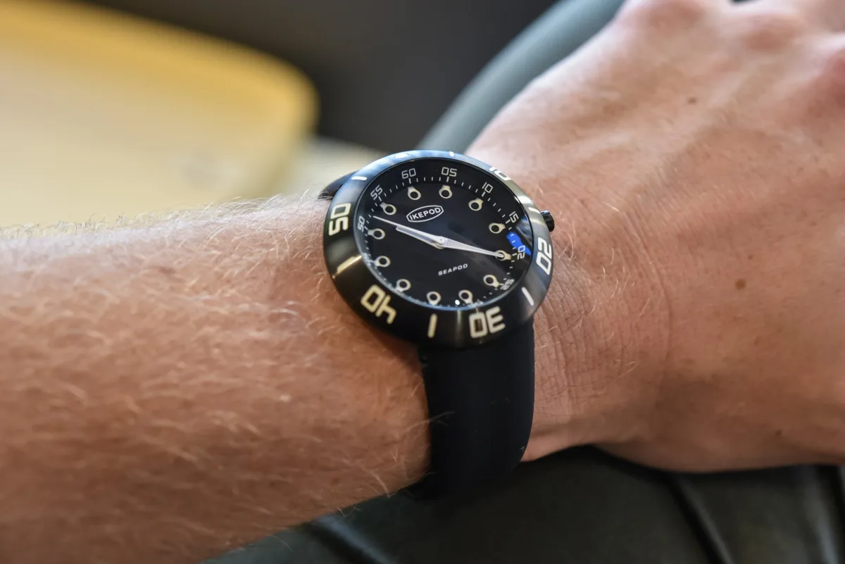 Ikepod Seapod watch design