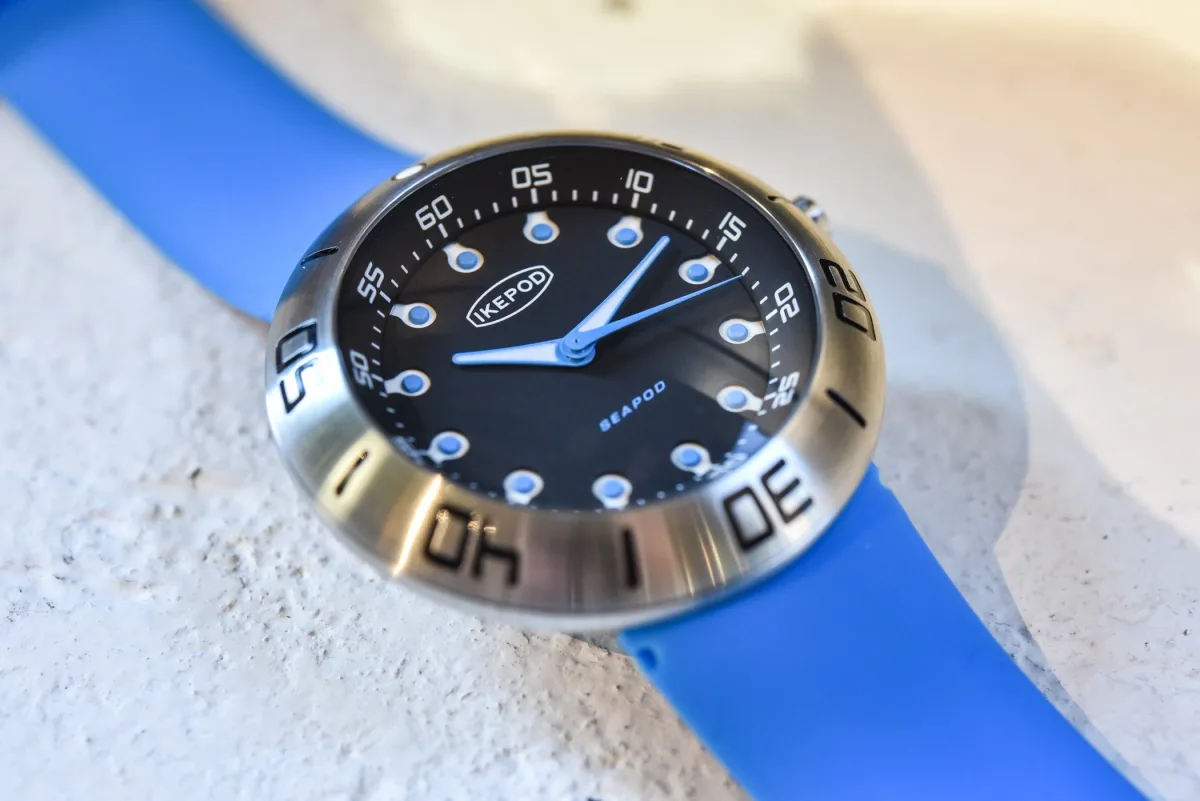 Ikepod Seapod dial design
