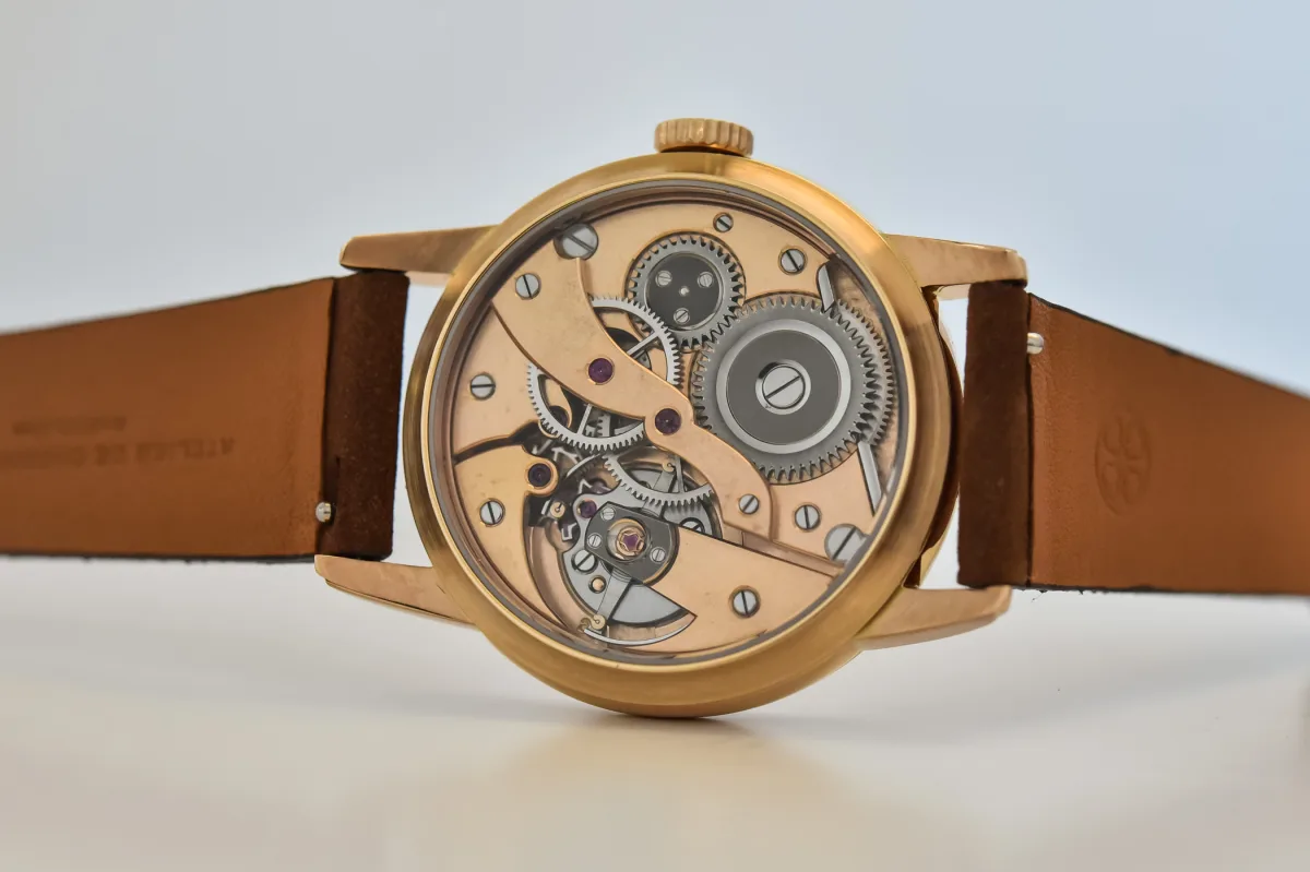 Omega 283 movement in Atelier de Chronométrie AdC21