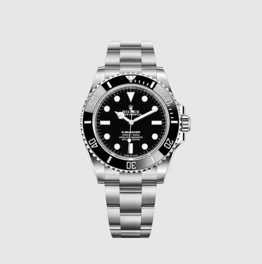 Rolex Submariner No Date Ref. 124060 with symmetrical dial