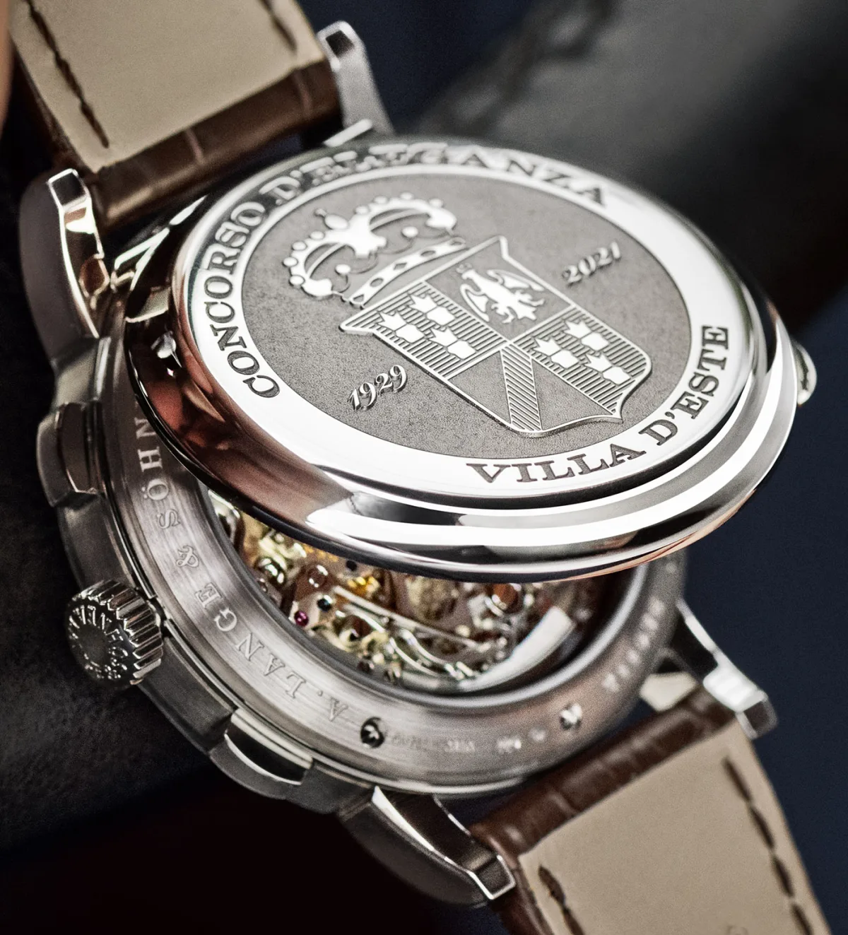 Movement of A. Lange & Söhne 1815 Chronograph Concorso Edition
