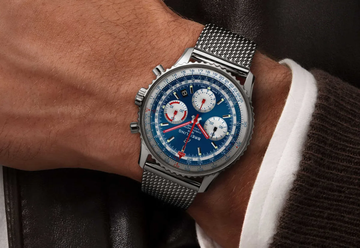 Breitling Navitimer B01 Chronograph 43 on wrist
