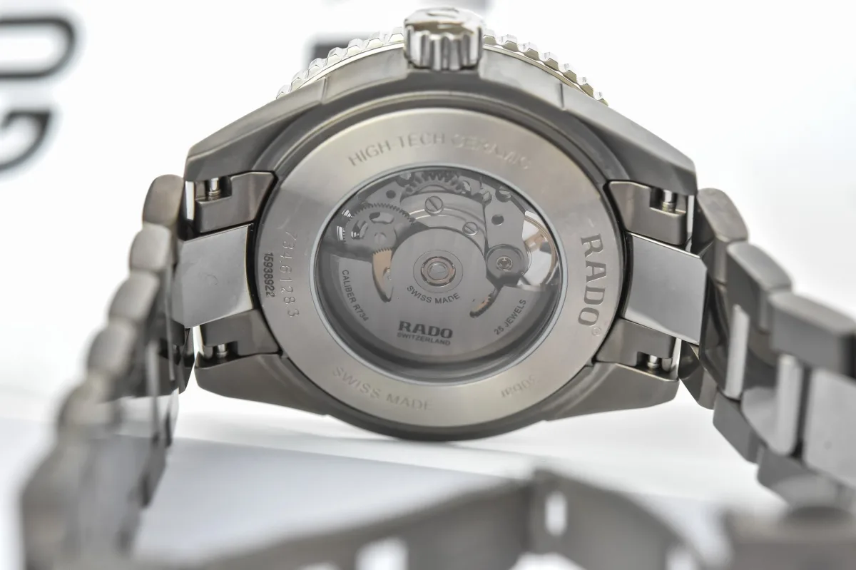 Rado Captain Cook watch semi-transparent sapphire dial