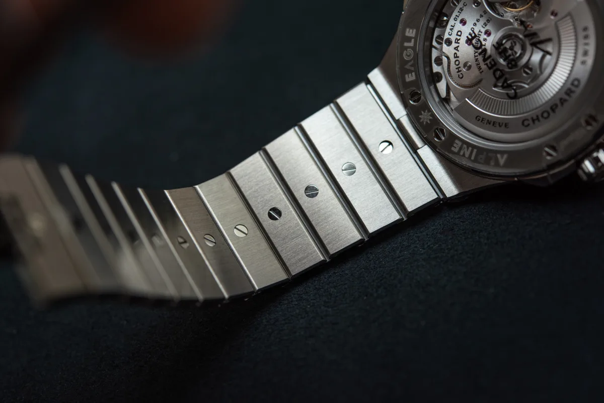 Chopard Alpine Eagle Cadence 8HF luminescent hands