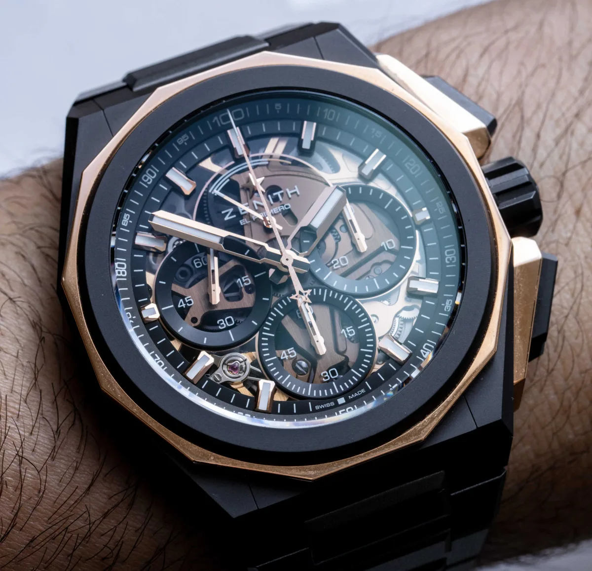 Zenith Defy Extreme on titanium bracelet