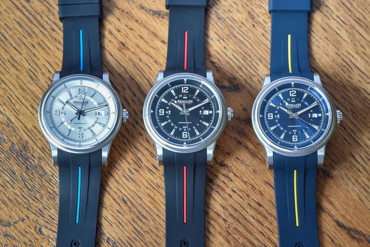 Brellum Wyvern GMT Chronometer side profile